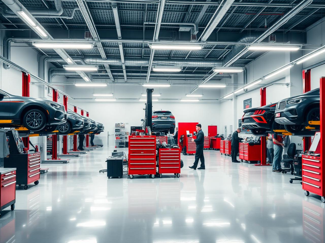 Fred's Complete Auto Repair service bay