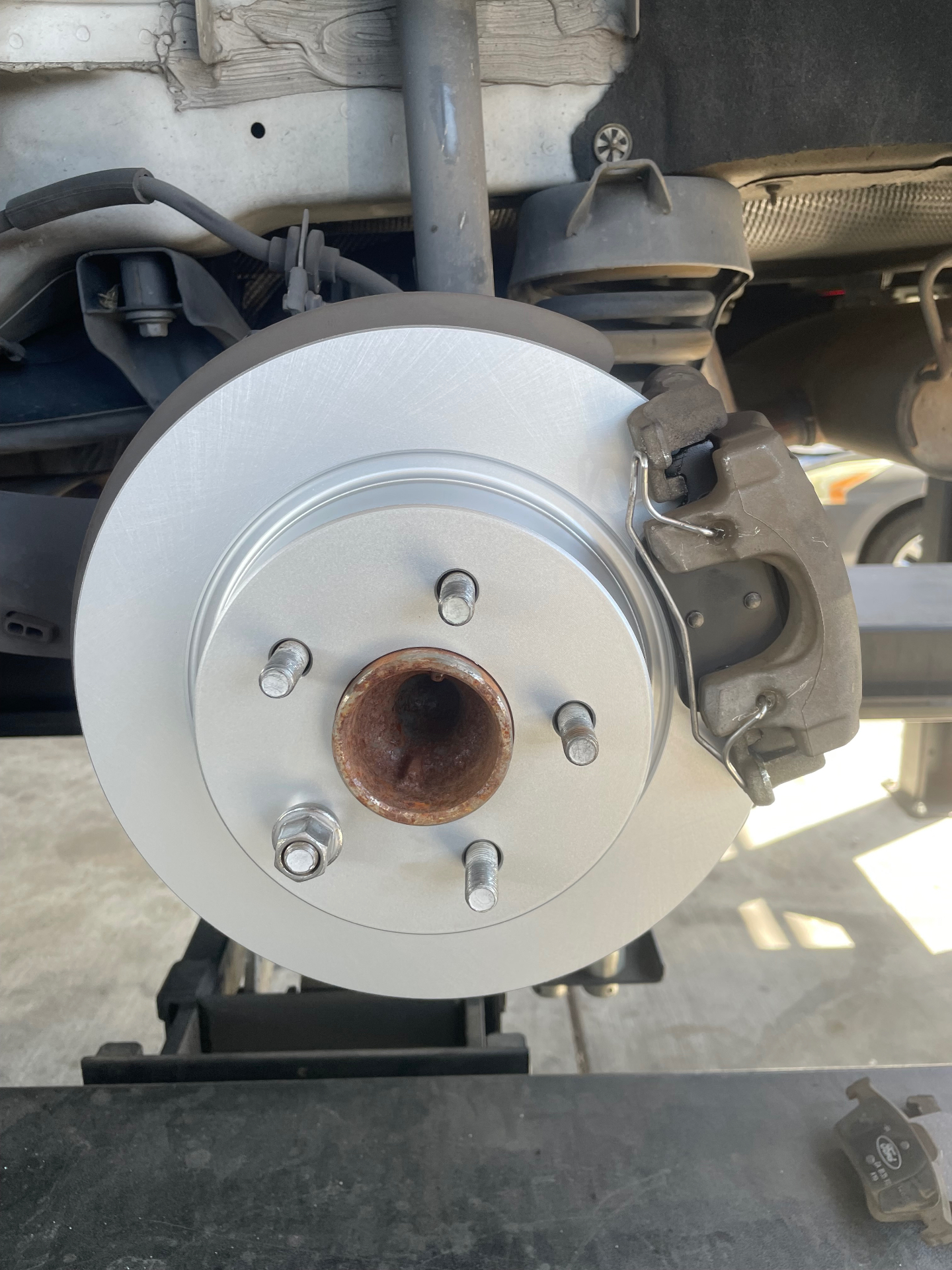 Brake rotor service