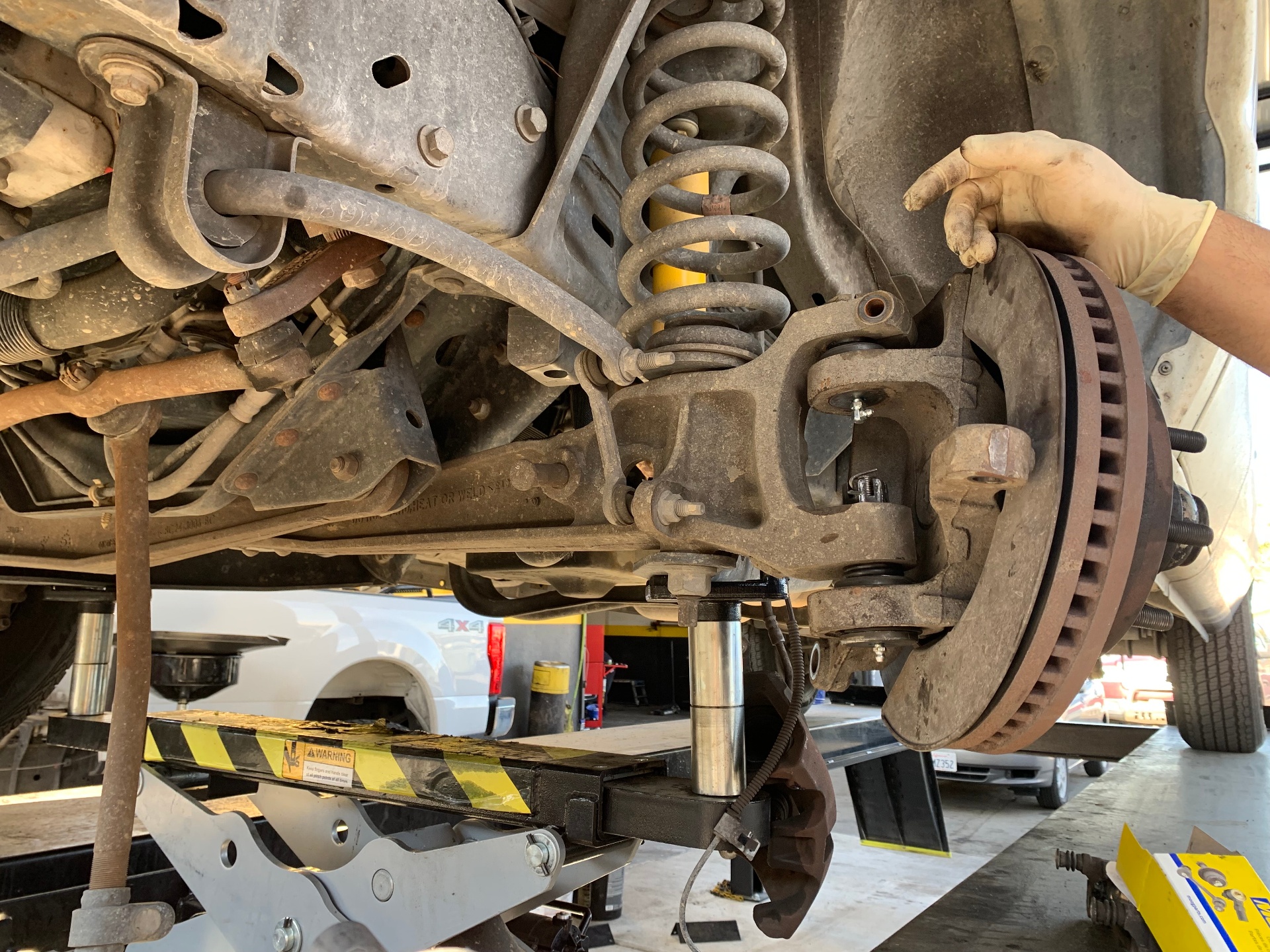 Suspension and brake service